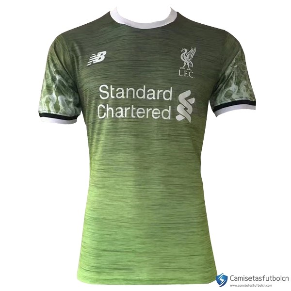 Camiseta Entrenamiento Liverpool 2017-18 Verde